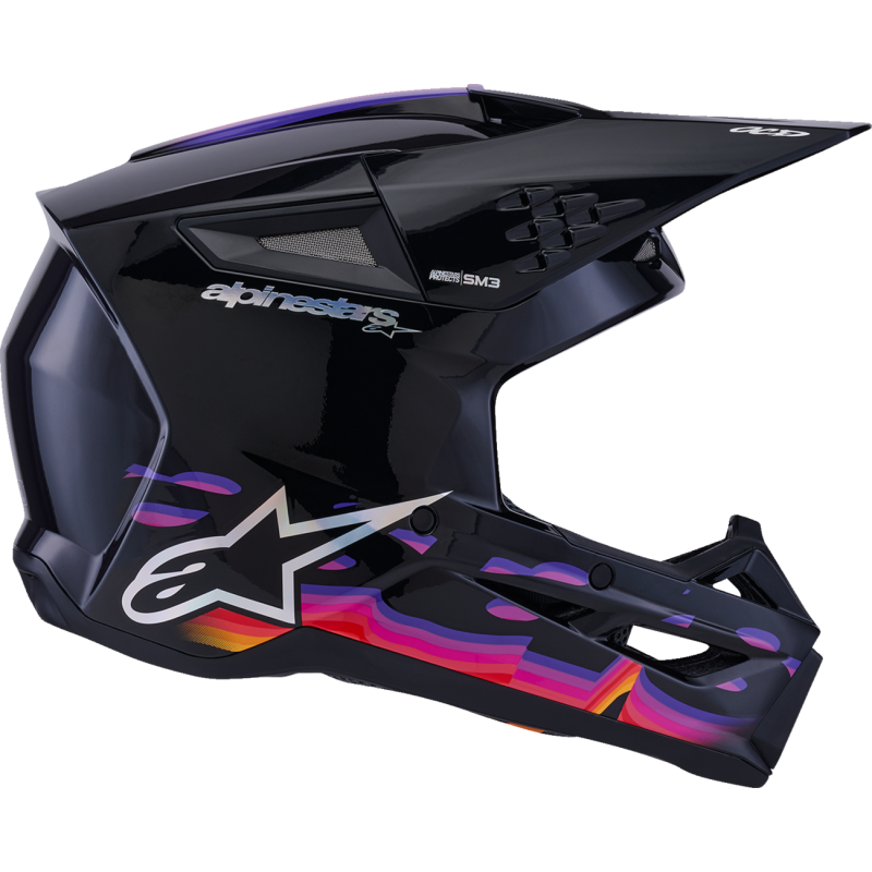 ALPINESTAR HELMET SM3 FORCE BLACK-GLOSS