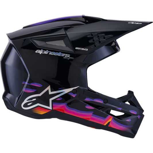 ALPINESTAR HELMET SM3 FORCE BLACK-GLOSS