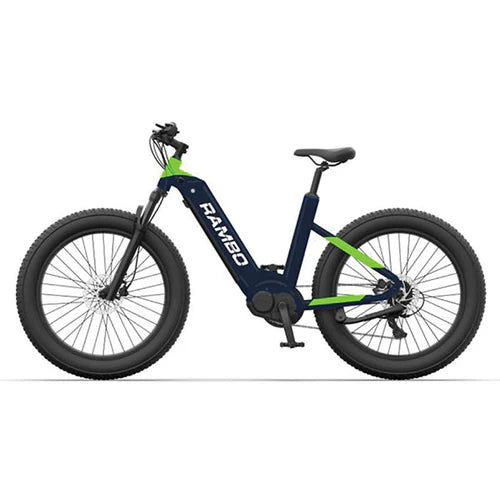 RAMBO PURSUIT 2.0 BIG WHEEL ELECTRIC STEP-THRU BICYCLE