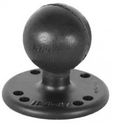 RAM 2.5'' ROUND BASE 1.5'' BAL