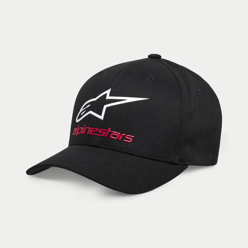 HAT ALWAYS 2 BK/W/RD SM