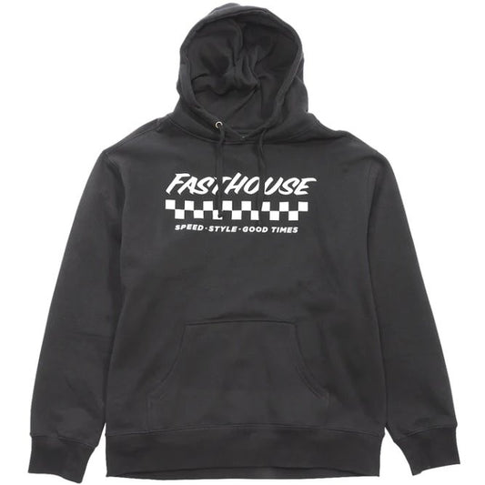 APEX HOODED P.OVER BLK MD