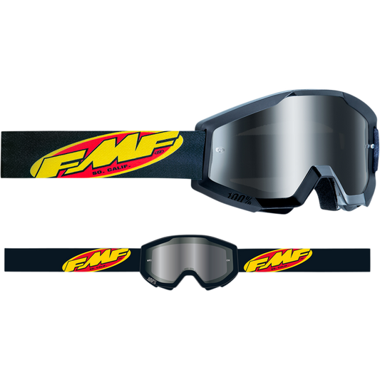 FMF POWERCORE SAND GOGGLE CORE BLACK - SMOKE LENS