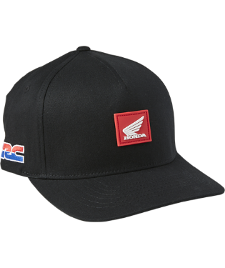 Fox Honda Wing FF Hat Blk