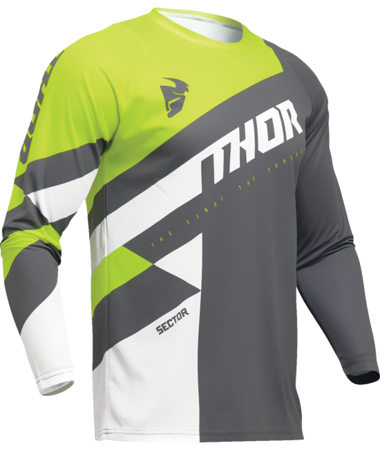 THOR JRSY YTH SCT CHKR G/A