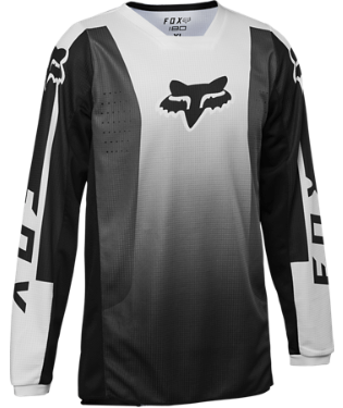 Fox Youth 180 Leed Jersey BK/WT