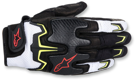 ALPINESTARS GLOVE FIGHTER B/W/Y/R