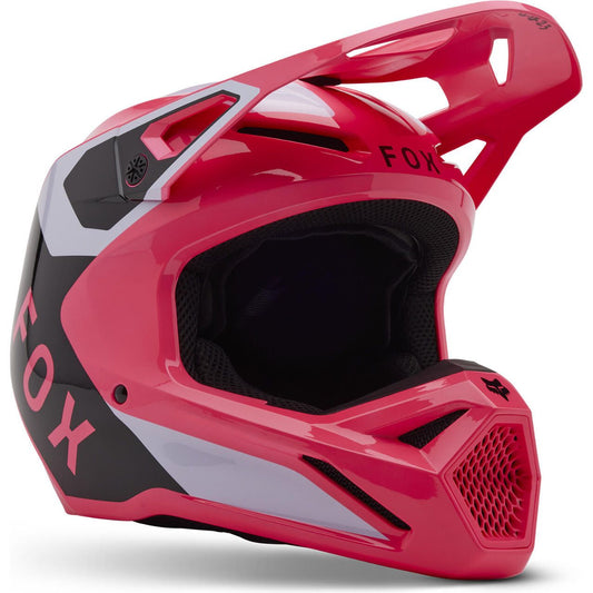 FOX YTH V1 LEAN HELMET PNK