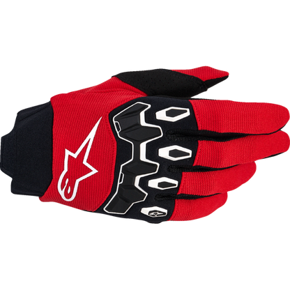 ALPINESTARS GLOVES FULL BORE V2 RED/BLACK