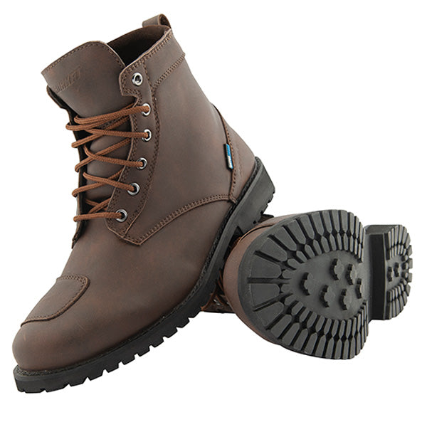 JOE ROCKET MENS IRON AGE CRUISER BOOT BROWN