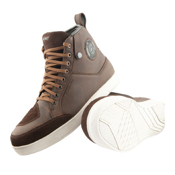 JOE ROCKET MENS MISSION MOTO SHOE BROWN