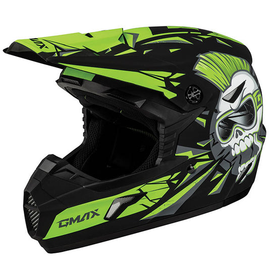 GMAX YOUTH MX46Y UNSTABLE BLK/GRN