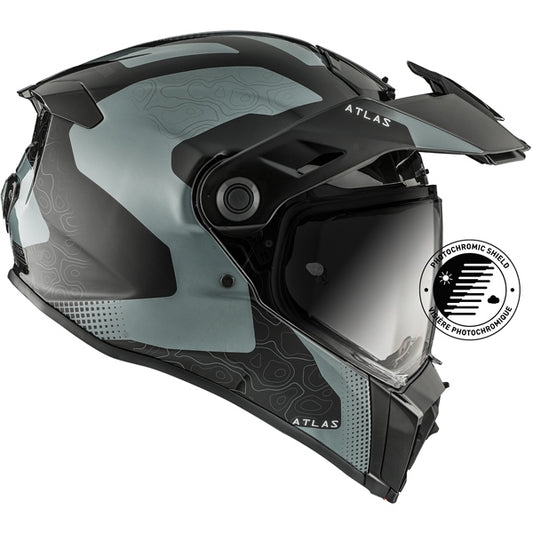 CKX ATLAS HELMET SLP BEDROCK GY 2XL