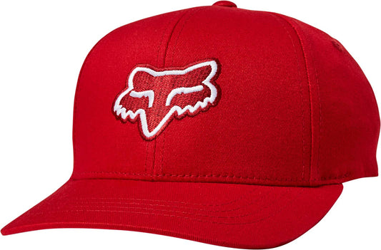 Fox Youth Legacy Flexfit Hat Red