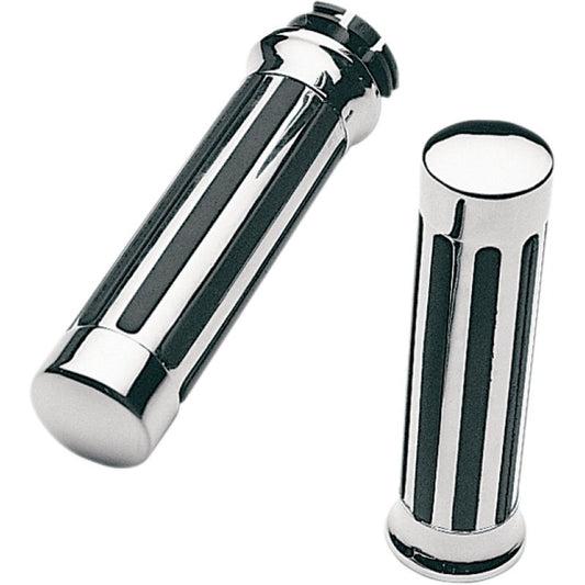 WFO JOCKEY SPUR GRIPS CHROME 7/8"