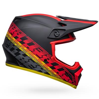MX-9 Mips Offset Matte Black/Red M