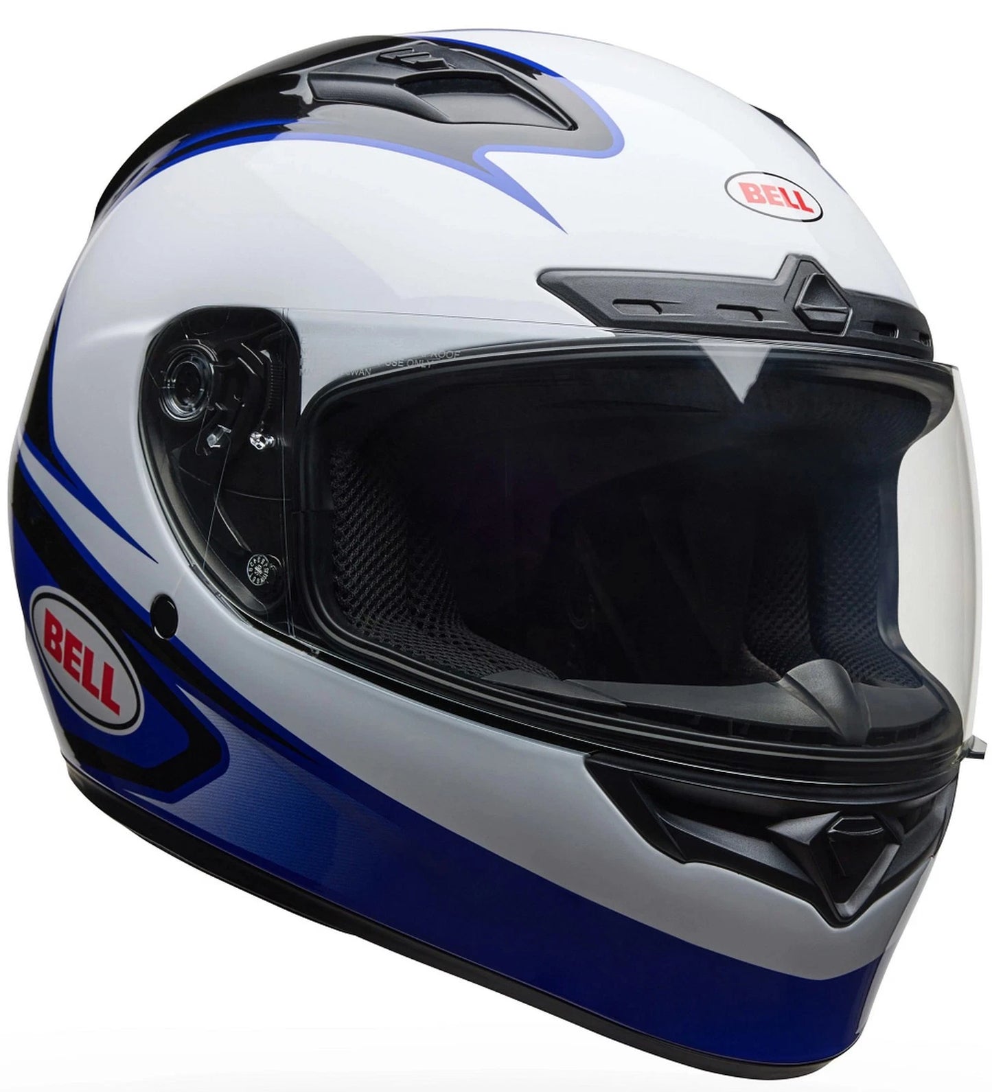 Bell Qualifier DLX Mips Tarmac Gloss White/Blue