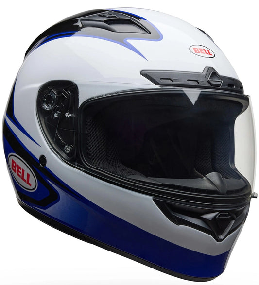 Bell Qualifier DLX Mips Tarmac Gloss White/Blue