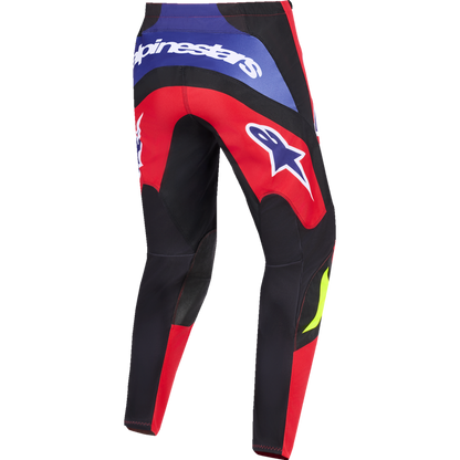 ALPINESTARS PANT FLUID GRID RED/BLK/PURP