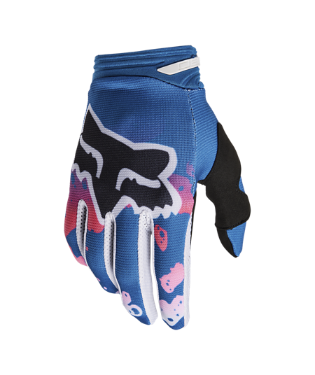 Youth Fox 180 Morphic MX Gloves - Blueberry
