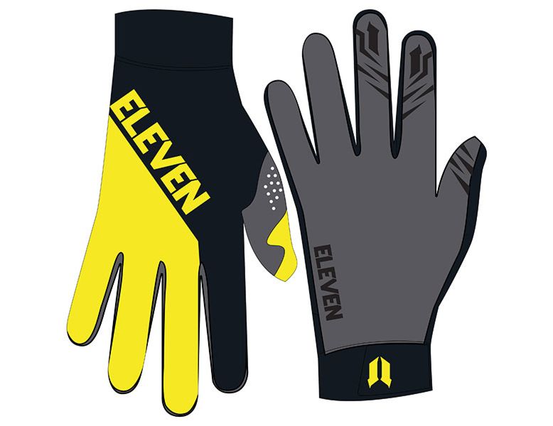 Eleven Swat MX Gloves - Black/Yellow