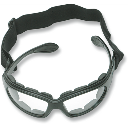 GXR SUNGLASS BLACK FRAME CLEAR ANTIFOG