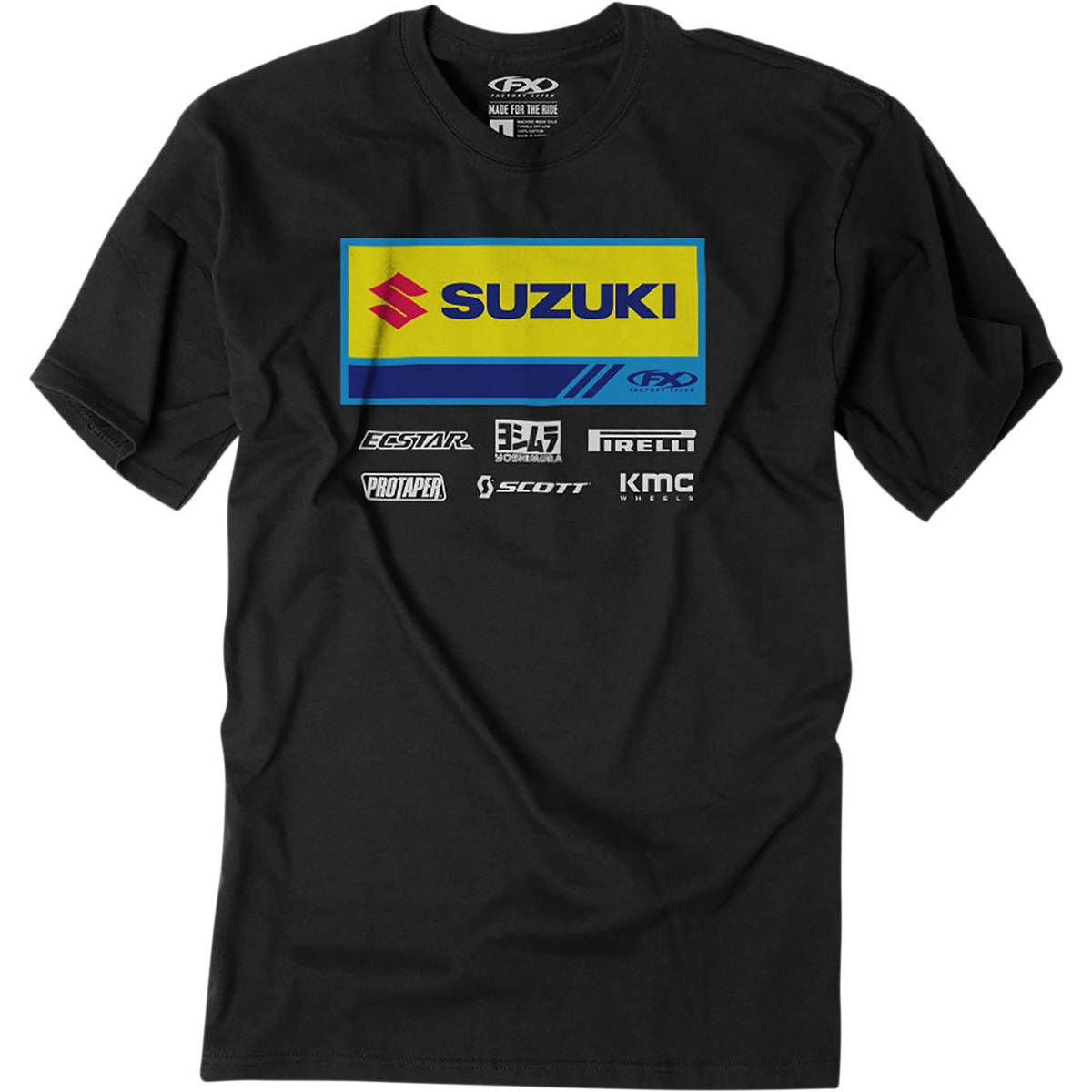 Factory Effex Suzuki 21 T-Shirt - Black