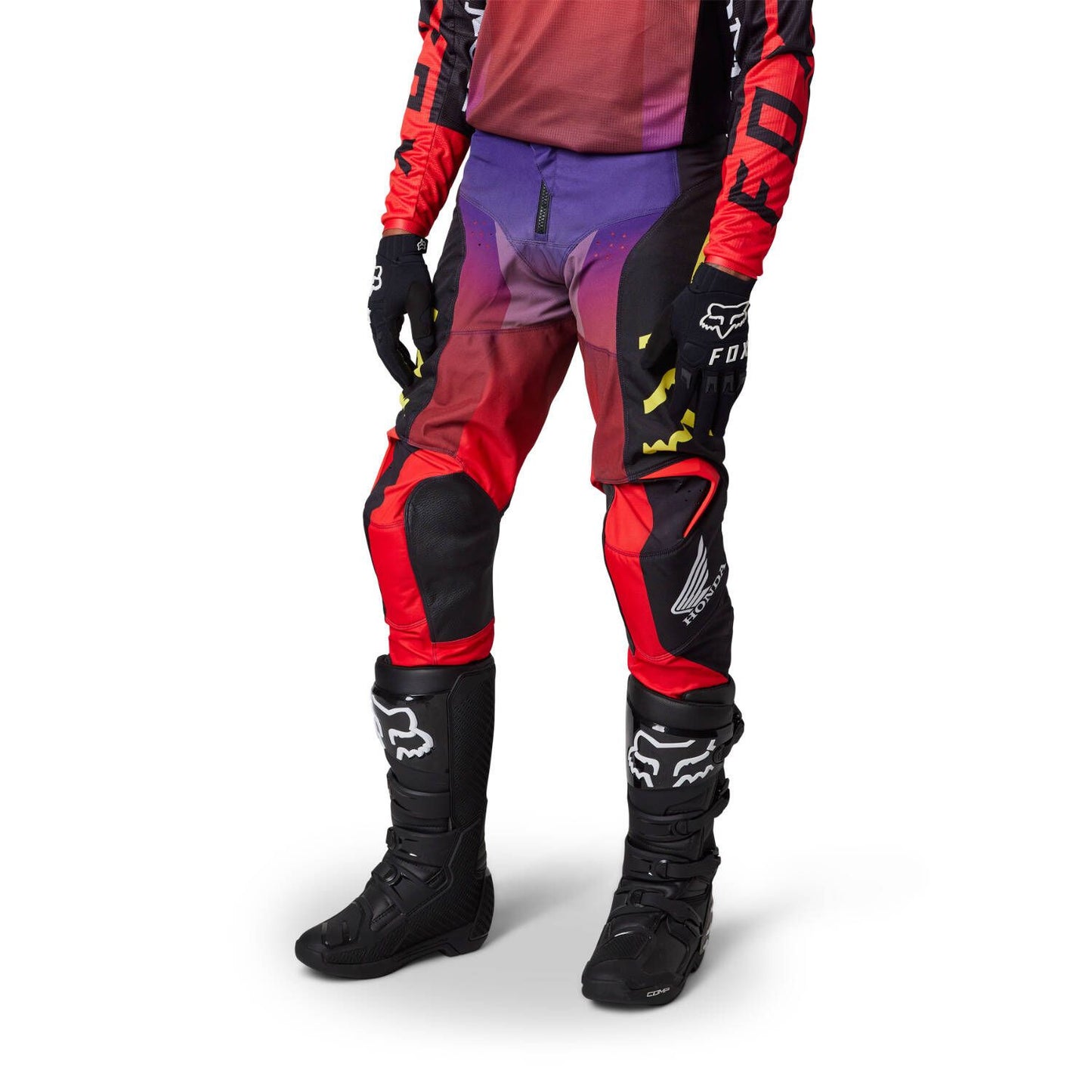 Fox Racing 180 Honda MX Pants - Red/Purple