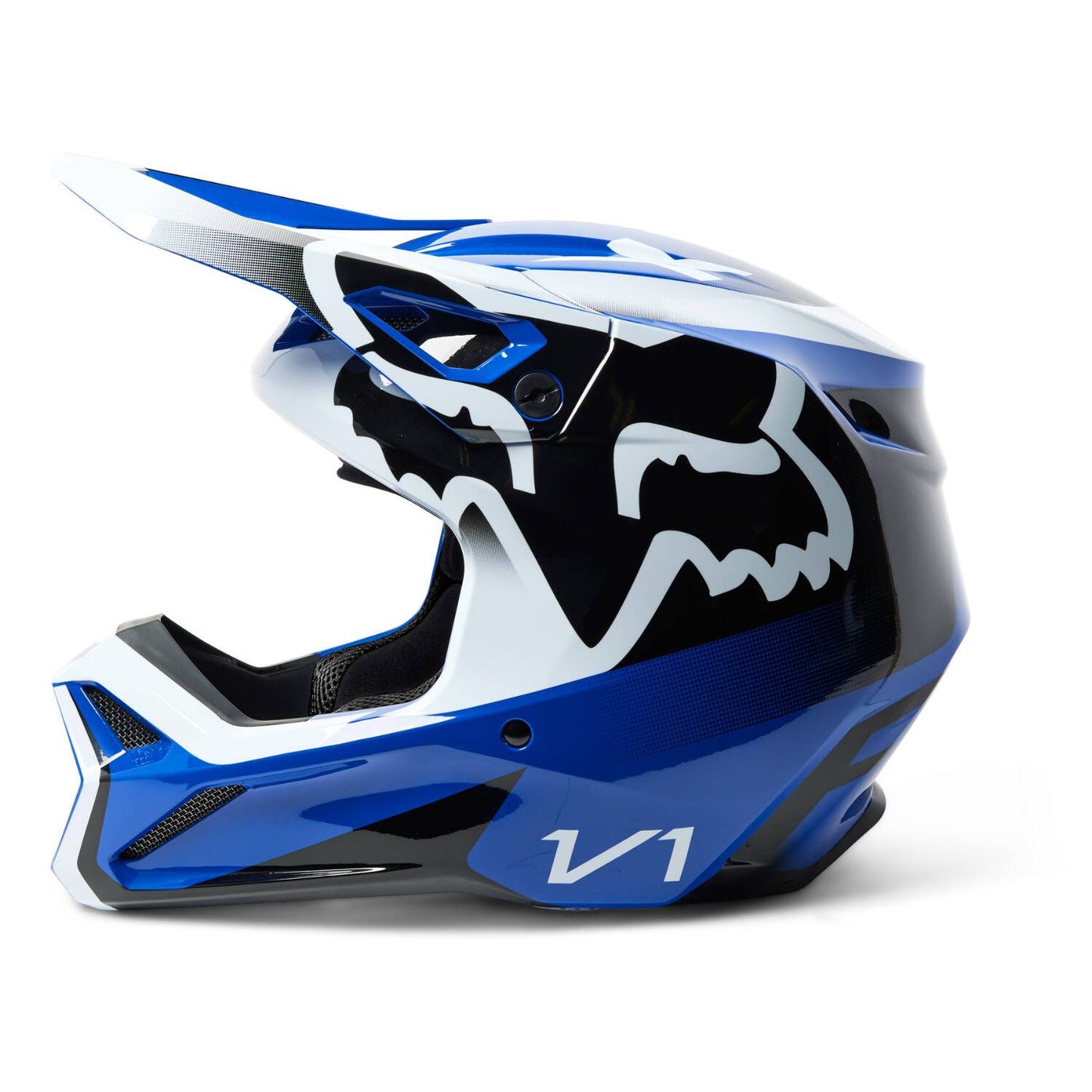 Fox V1 Leed MX Helmet - Blue