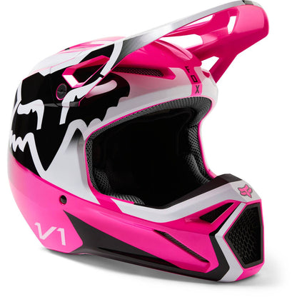 Fox V1 Leed MX Helmet - Pink