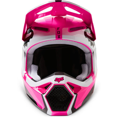 Fox V1 Leed MX Helmet - Pink