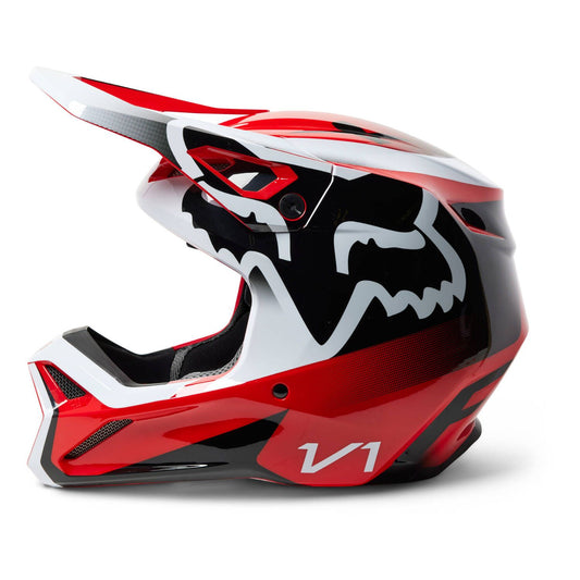 Fox V1 Leed MX Helmet - Red