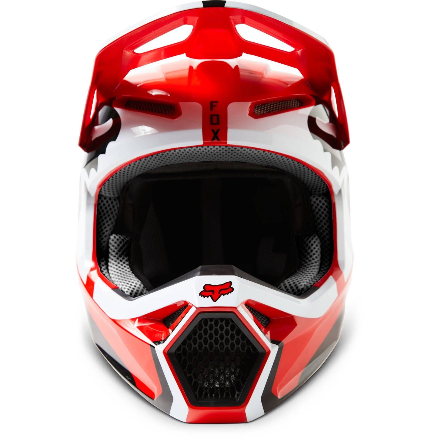 Fox V1 Leed MX Helmet - Red