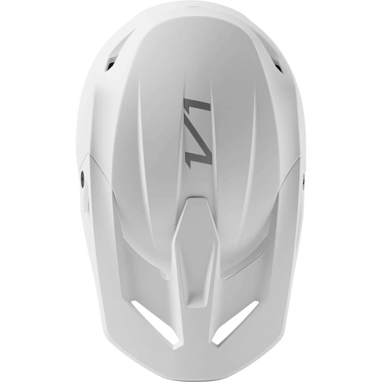 Fox V1 Solid MX Helmet - Matte White