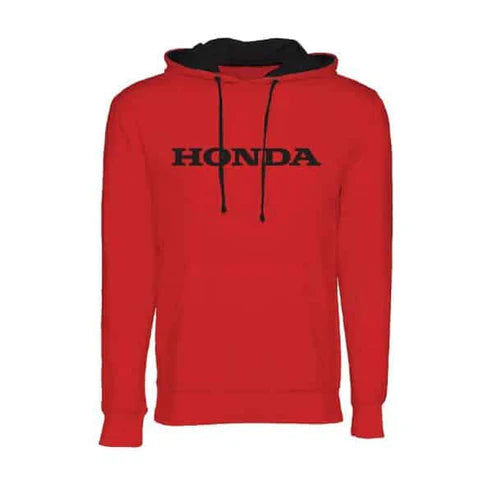 Terry Pullover Hoodie SMALL - RED