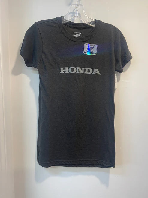 Ladies Deluxe Blend T-Shirt,S Charcoal