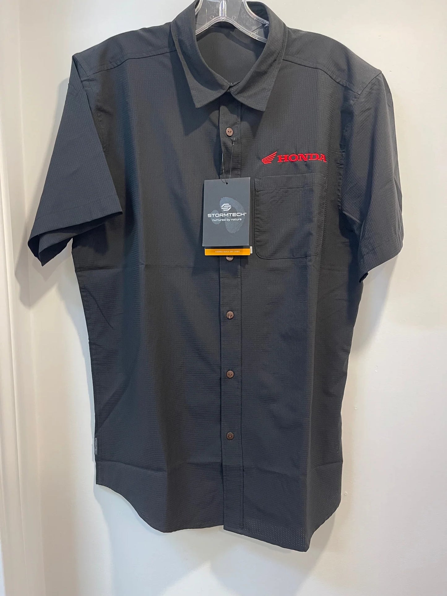 Quick Dry Work Shirt, Black 2X