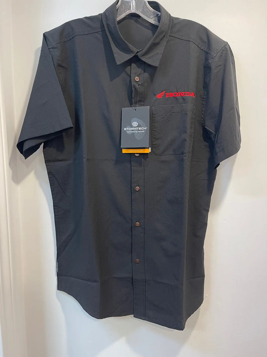 Quick Dry Work Shirt, Black 2X