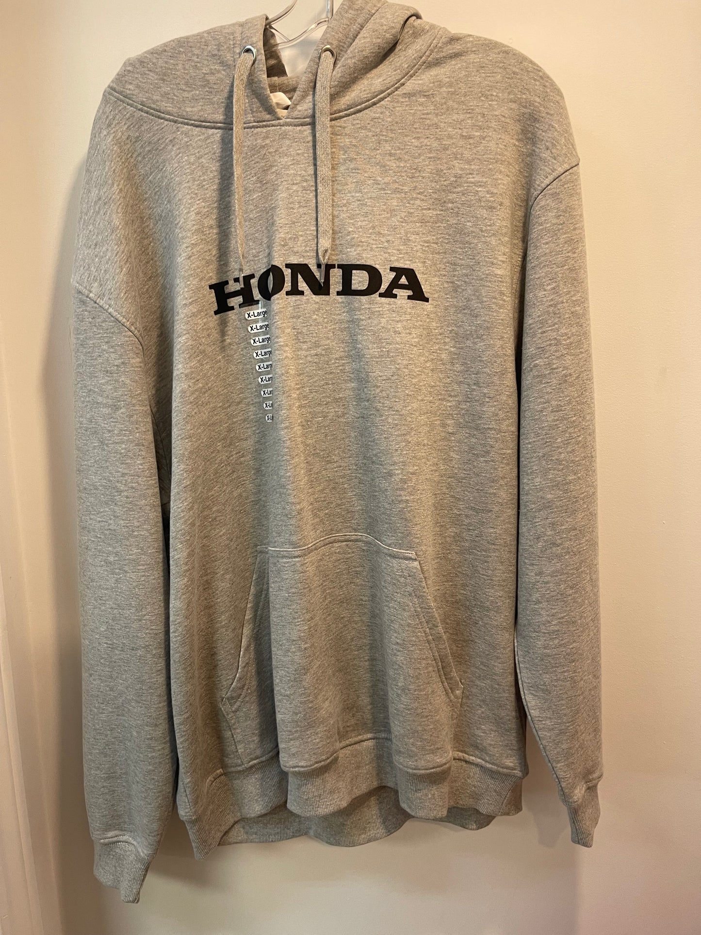 HONDA PE Pullover Hoodie, Grey XL