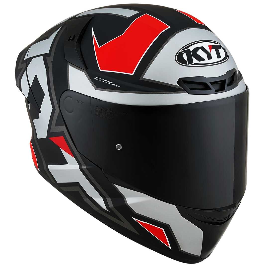 KYT TT Course Helmet - Matt Cool Gray