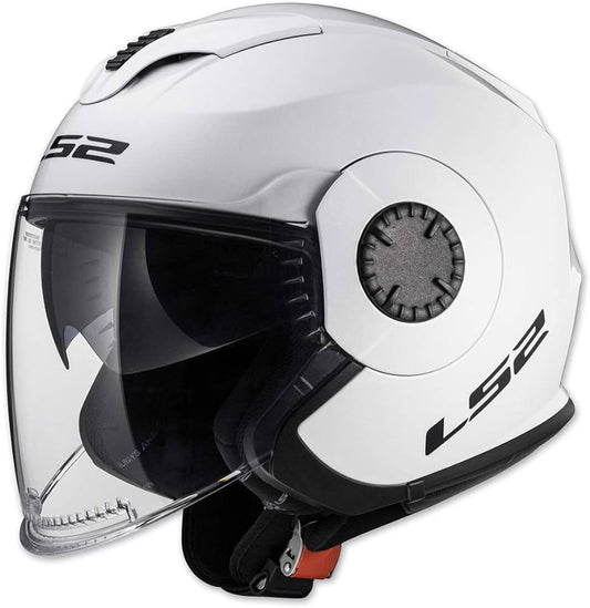 LS2 Verso 3/4 Helmet - White