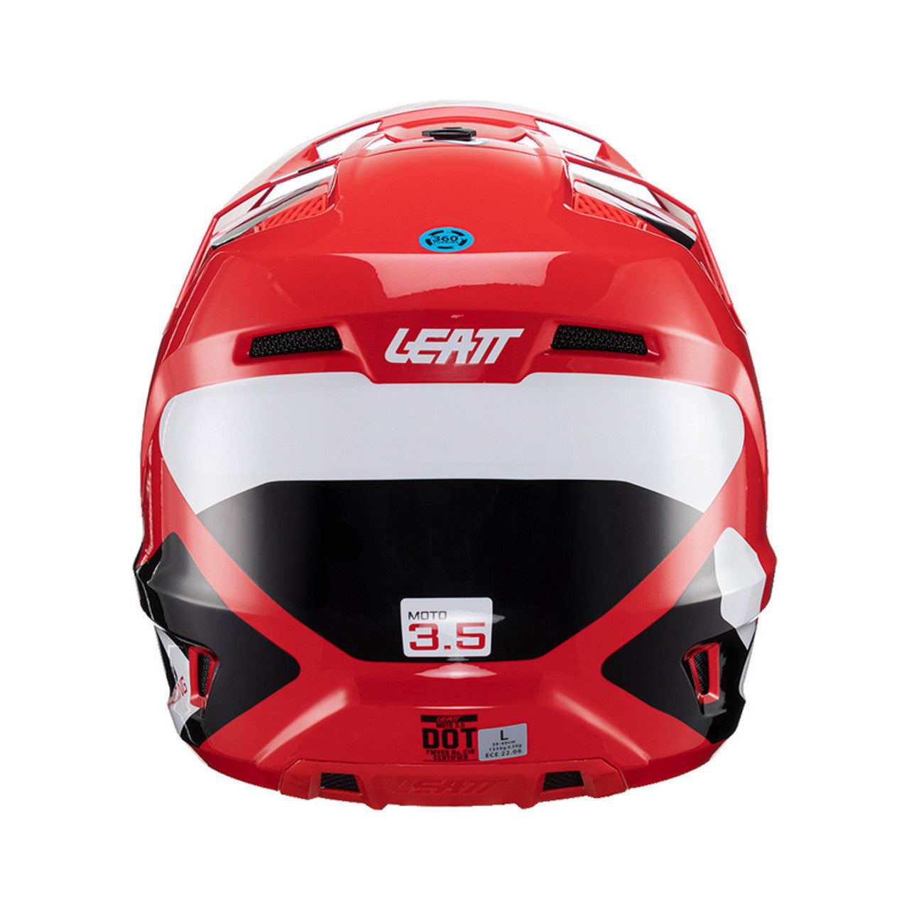 Leatt Moto 3.5 V24 MX Helmet - Red
