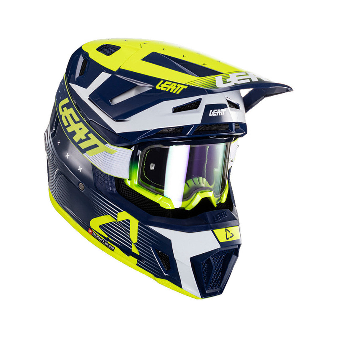 Leatt Moto 7.5 V24 MX Helmet - Blue