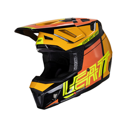 Leatt Moto 7.5 V24 MX Helmet - Citrus