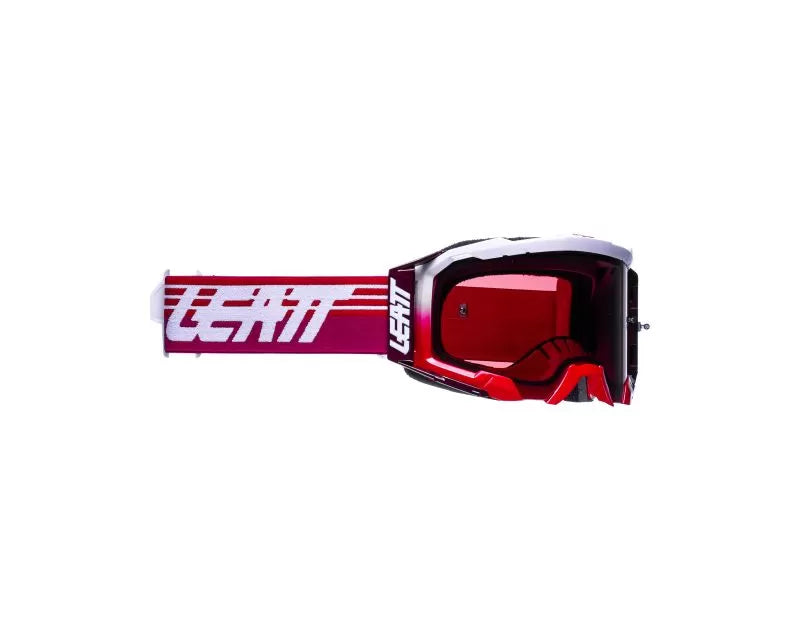 Leatt Moto Velocity 5.5 MX Goggles - Red/Pink