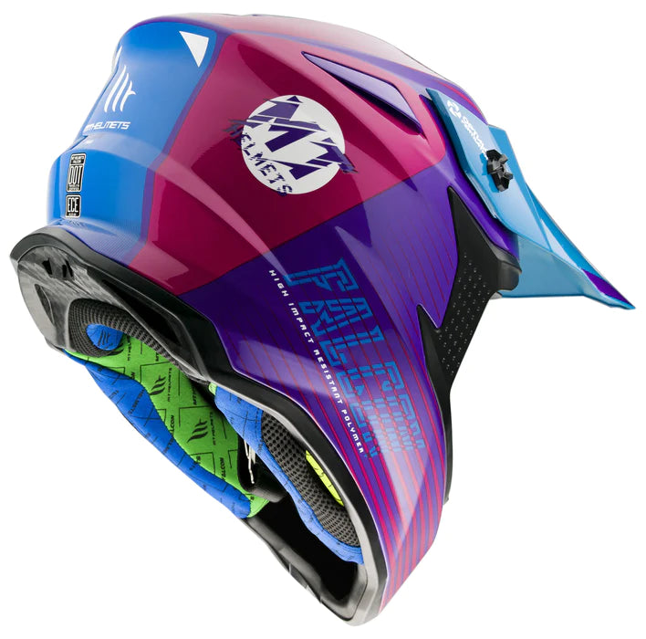MT Helmets Falcon System MX Helmet - Pink