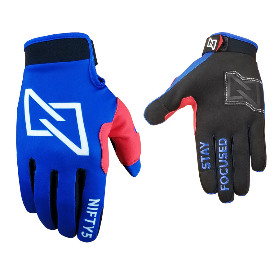 Nifty Sports Techlight MX Gloves - Blue