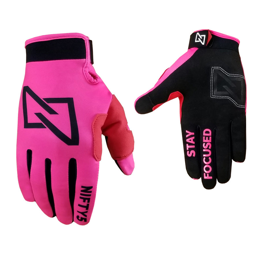 Nifty Sports Techlight MX Gloves - Pink
