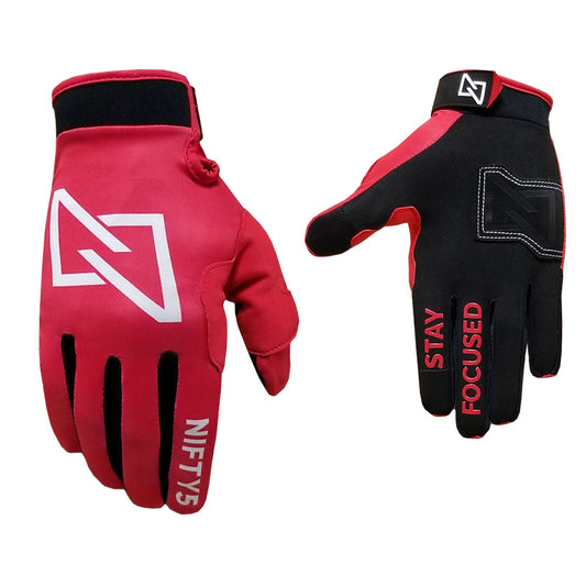 Nifty Sports Techlight MX Gloves - Red