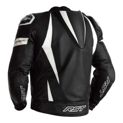 RST TracTech Evo 4 Leather Jacket - Black/White